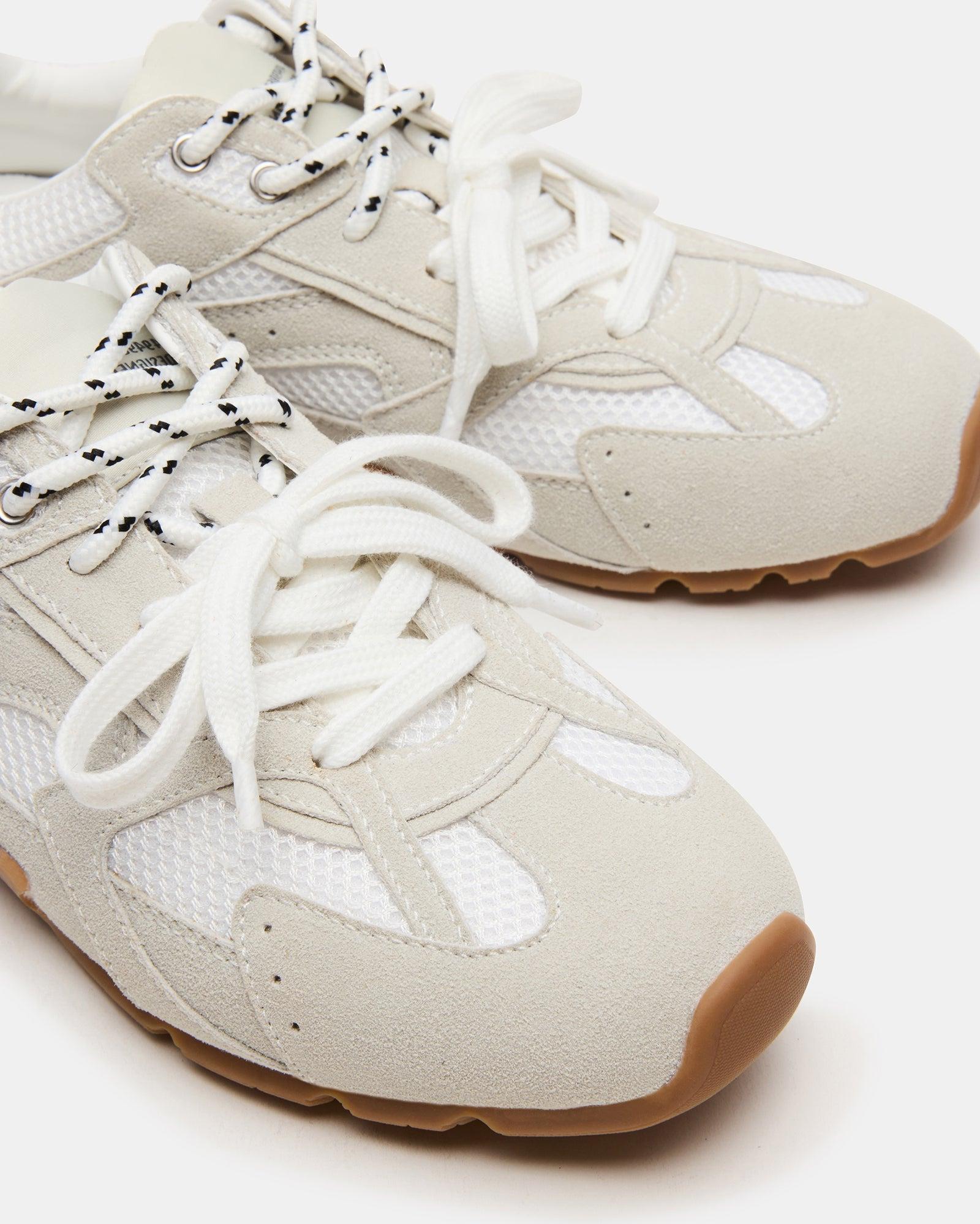 AZIEL WHITE SUEDE Female Product Image