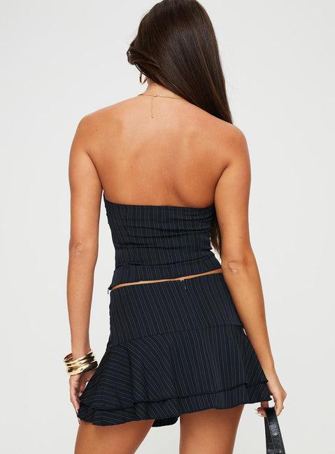 Randu Mini Skirt Navy Product Image