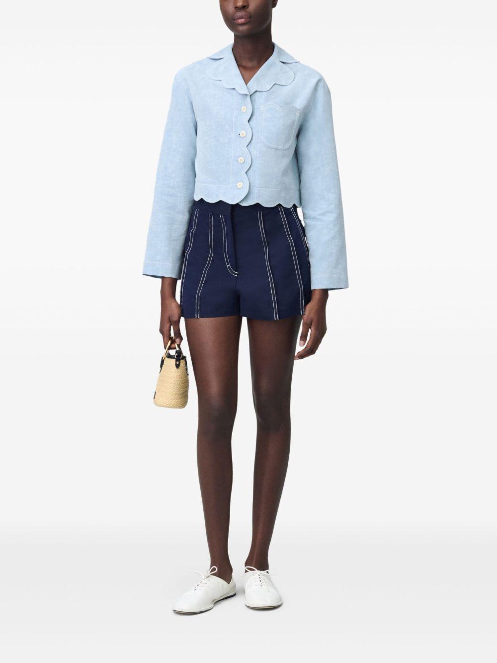 denim shirt Product Image