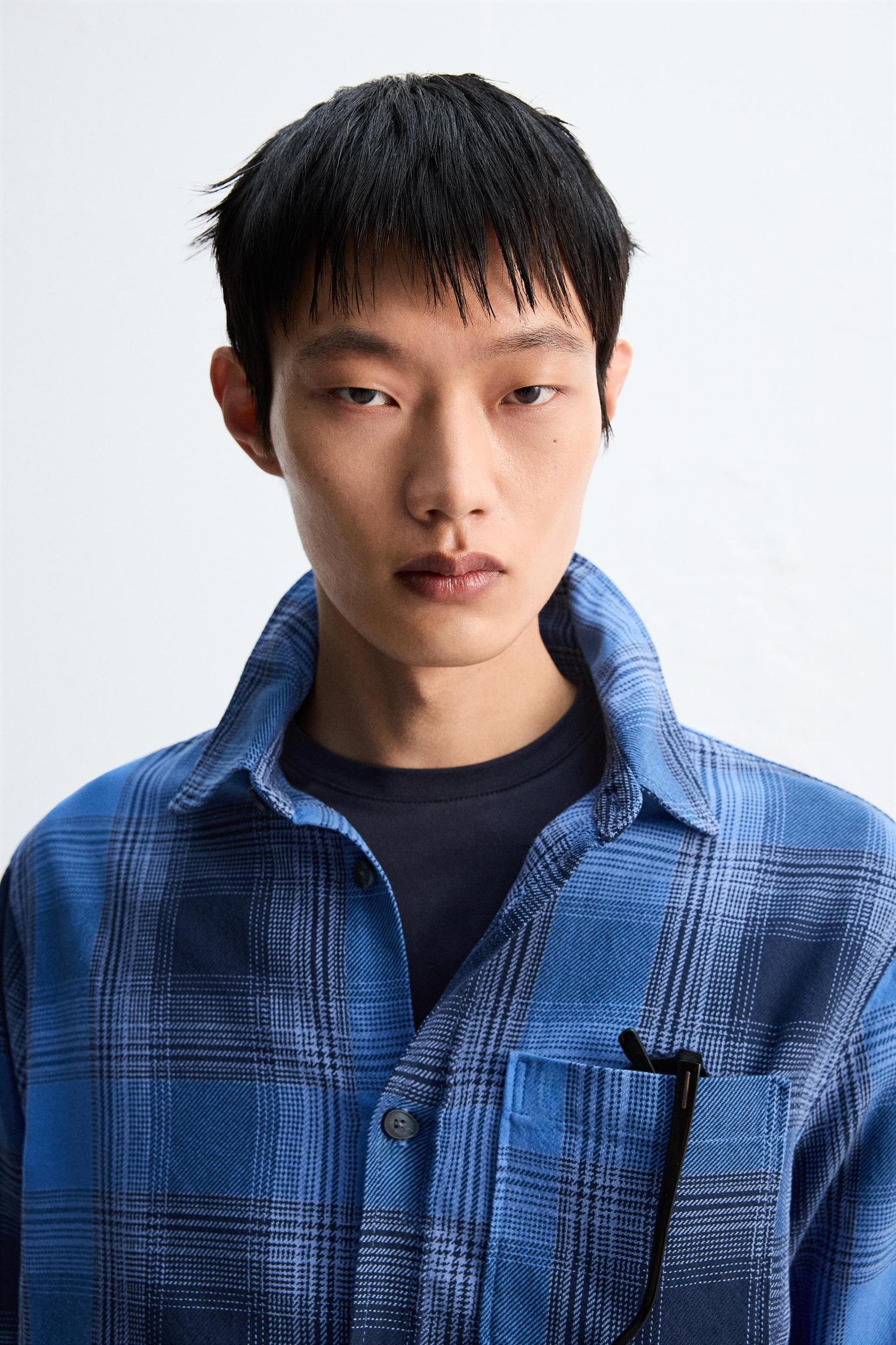 PLAID POCKET SHIRT Product Image