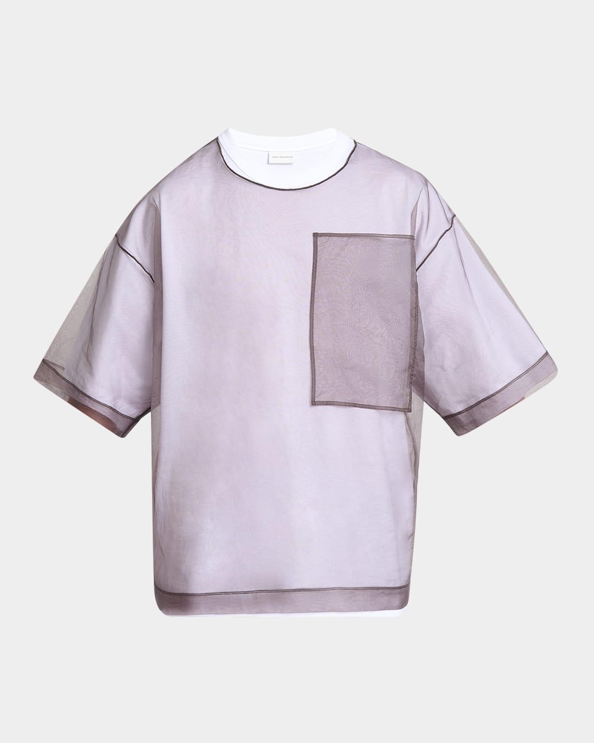 Mens Heaton Double-Layer T-Shirt Product Image