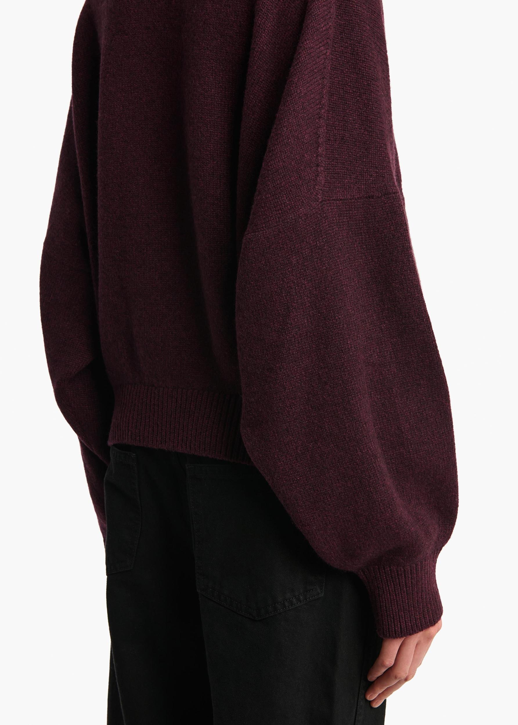Wolfe Sweater in Plum Product Image
