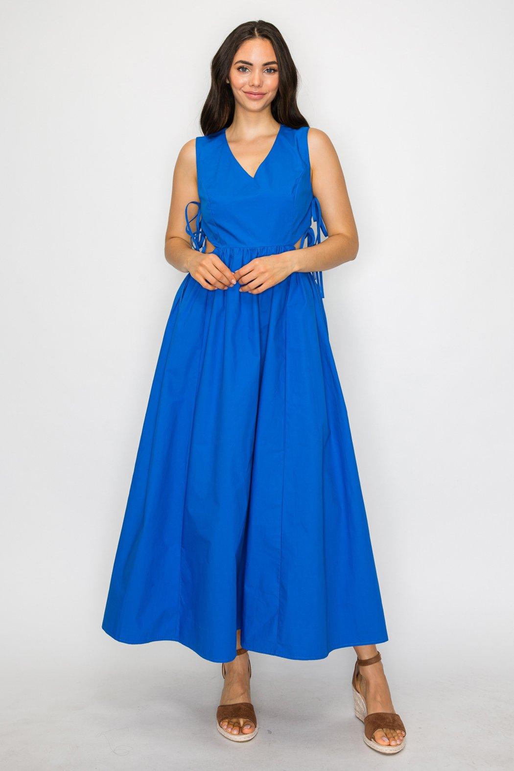 Aegean Blue Maxi Dress Product Image