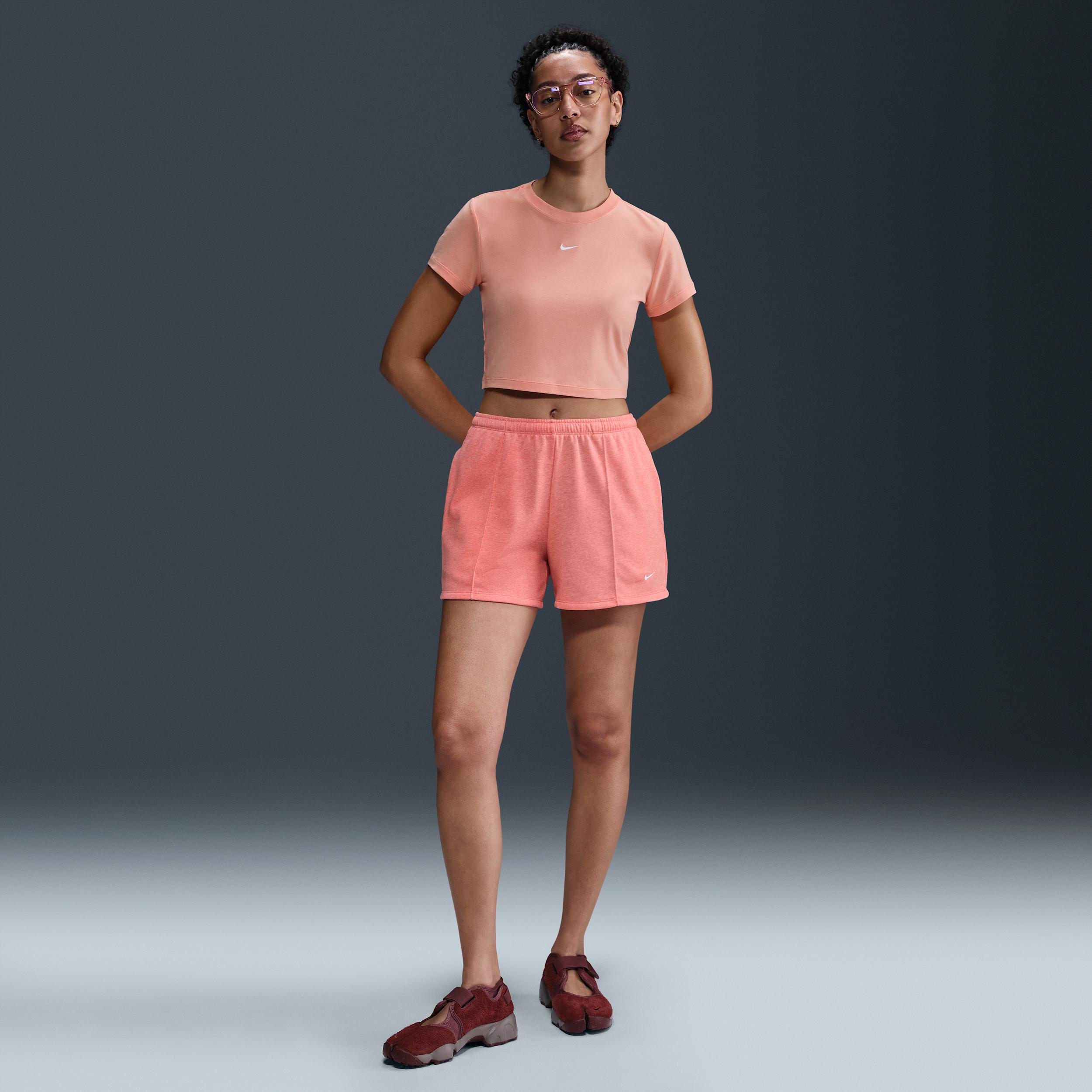 Women's Nike Sportswear Chill Knit Cropped T-Shirt Product Image