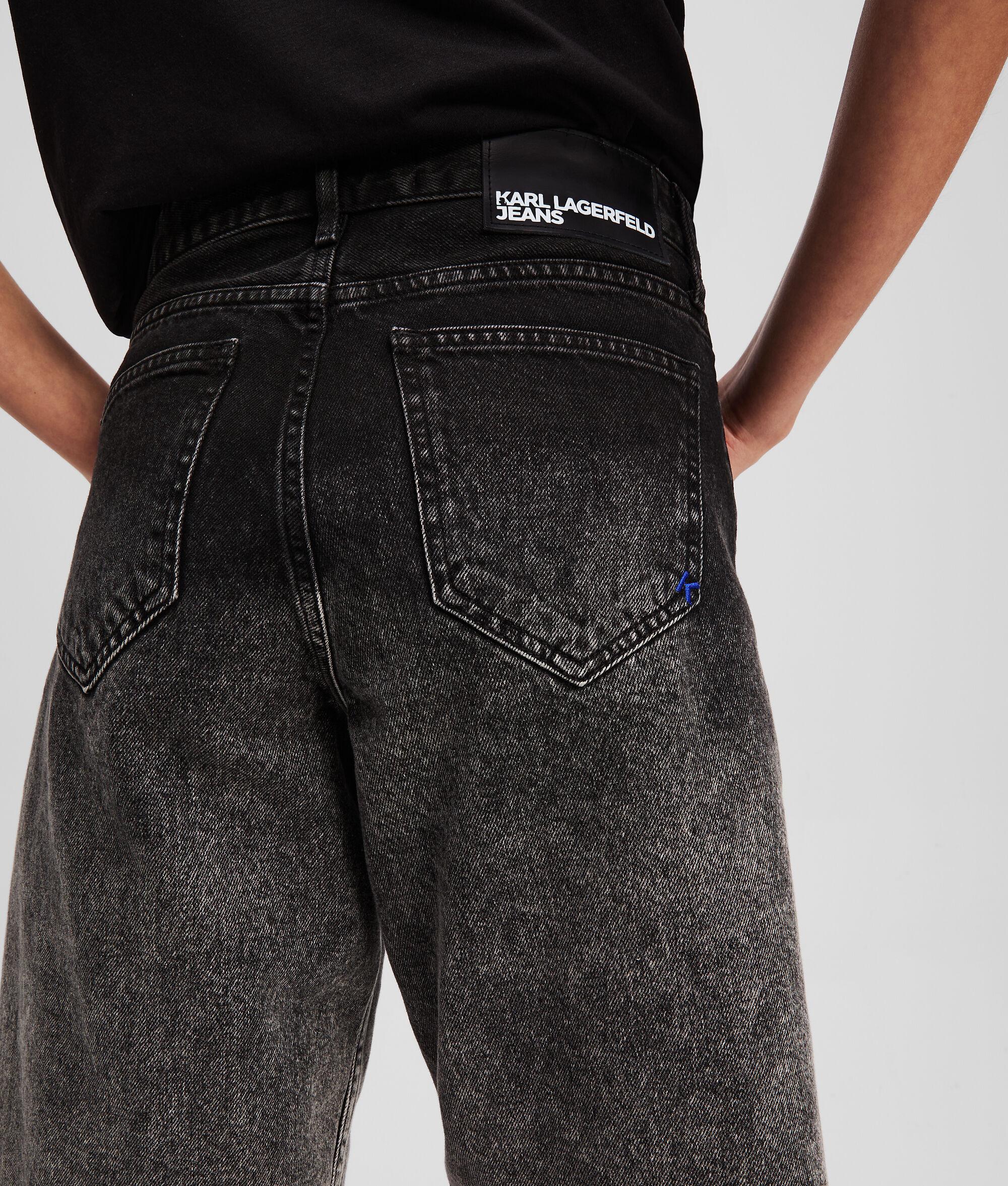 OMBRÉ DENIM SHORTS Product Image