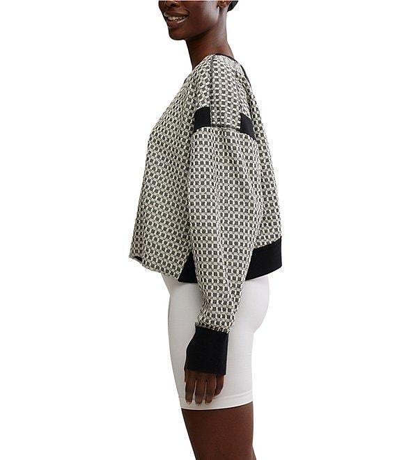 FP Movement My Time Reversible Textured Scoop Neck Long Sleeve Tee Product Image