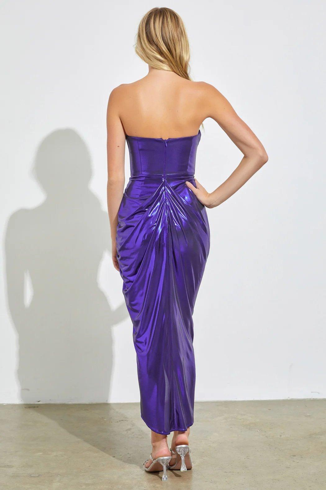 Foil Long Dress Product Image