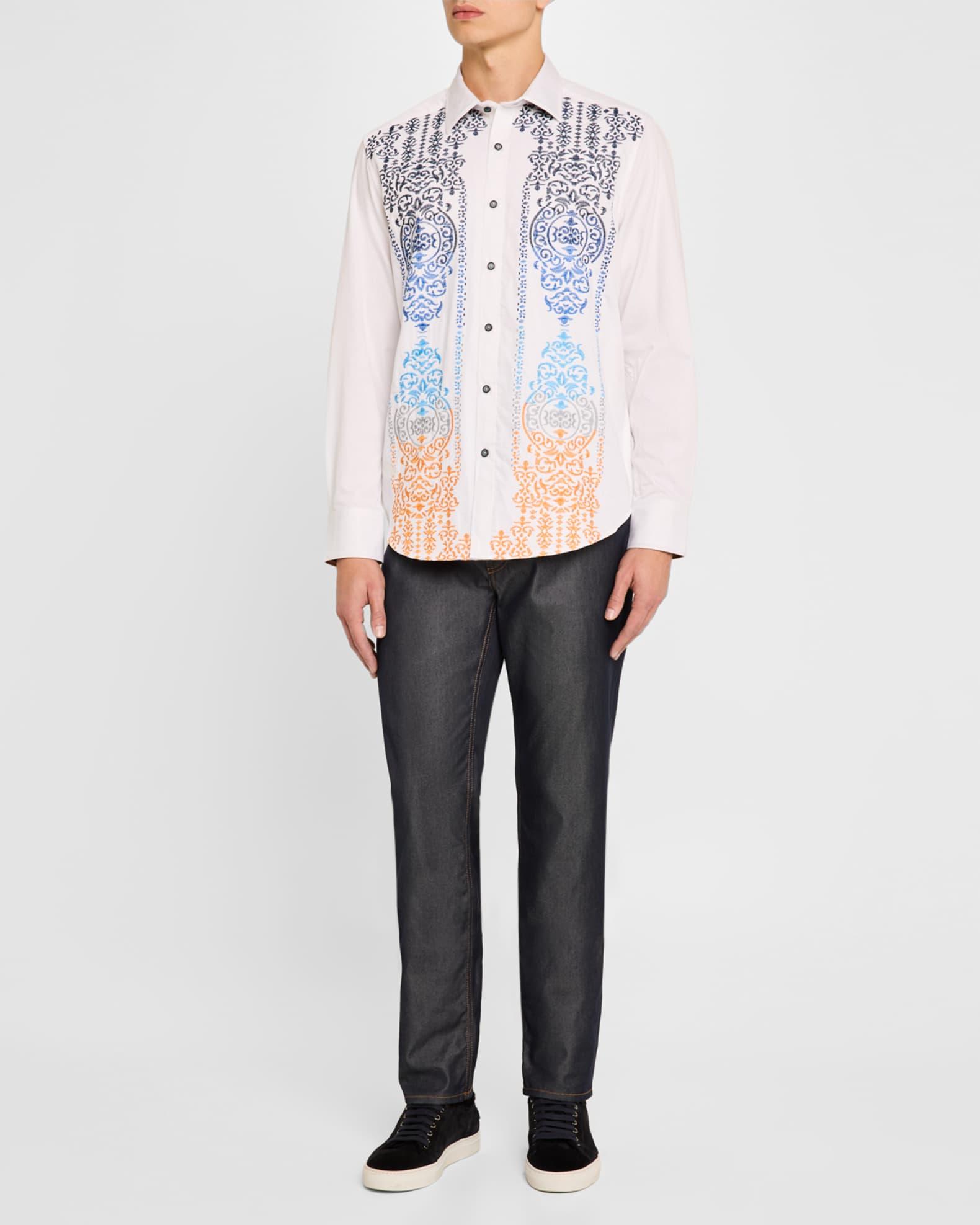 Men's Gate Keeper Embroidered Cotton Sport Shirt Product Image