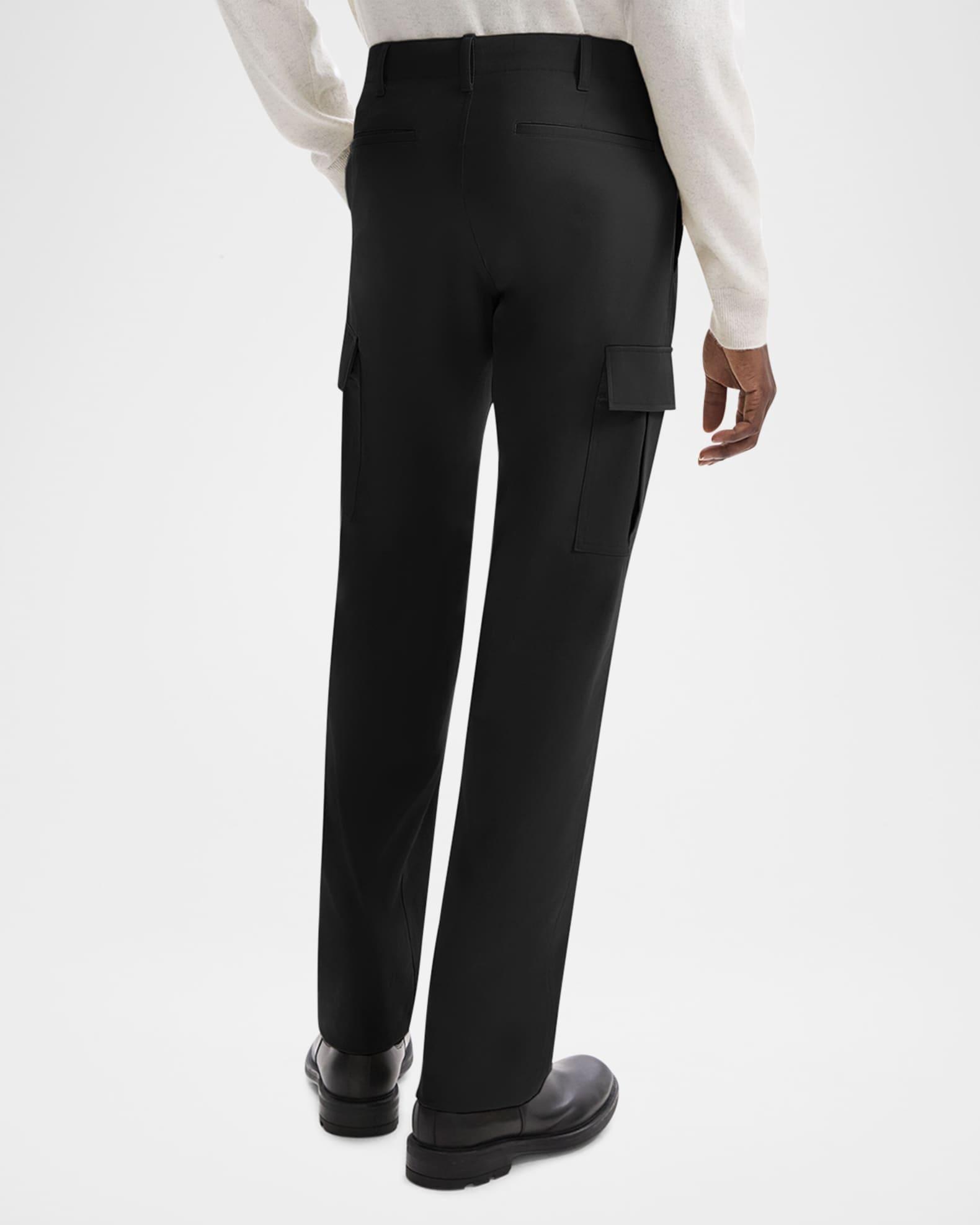 Mens Stretch-Cotton Cargo Trousers Product Image