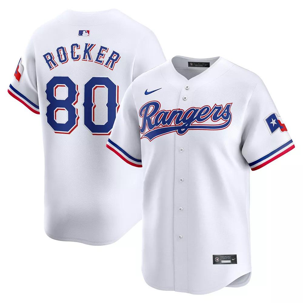 Men's Nike Kumar Rocker White Texas Rangers Home Limited Player Jersey,  Product Image