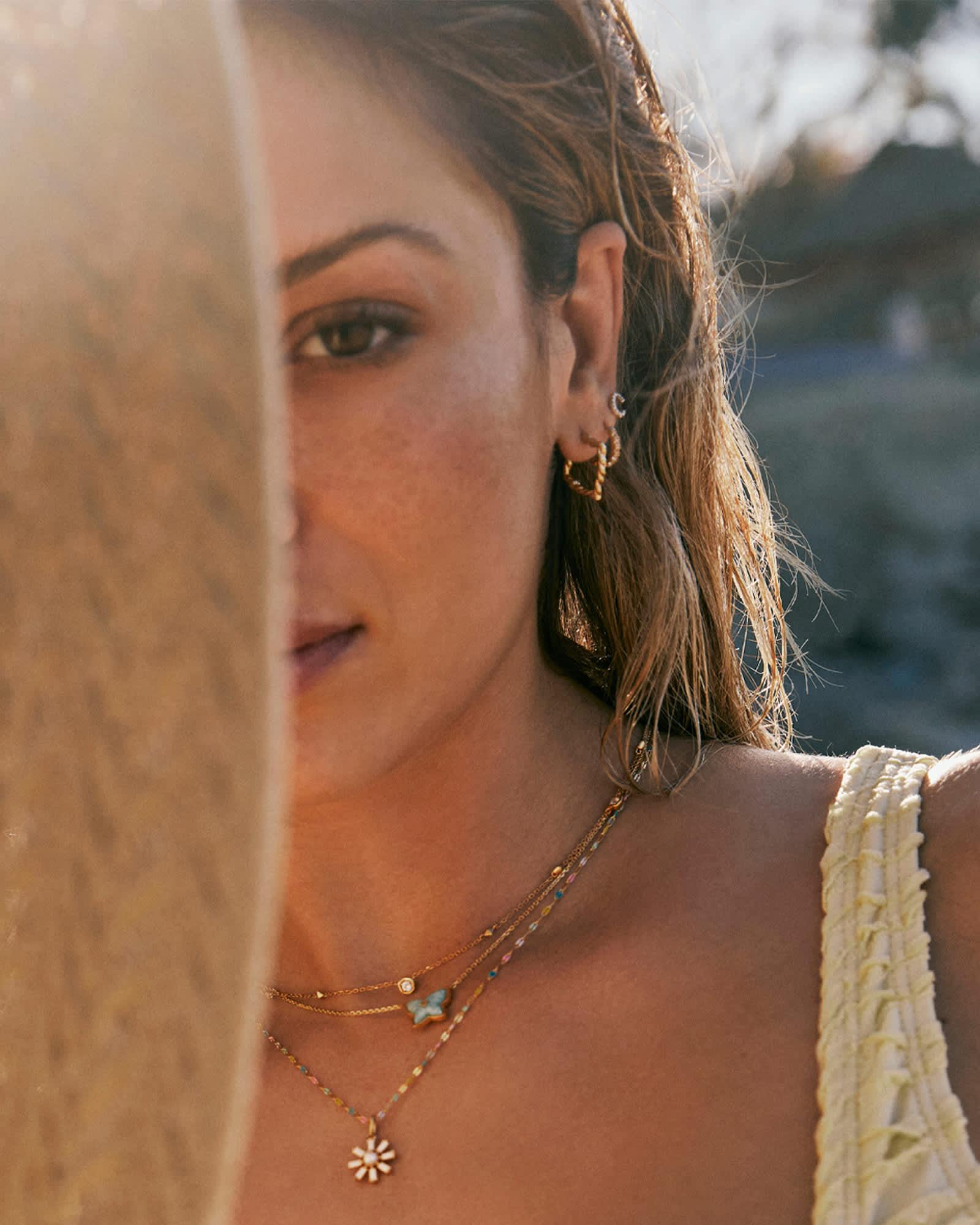 Sylvia Gold Stretch Bracelet Product Image