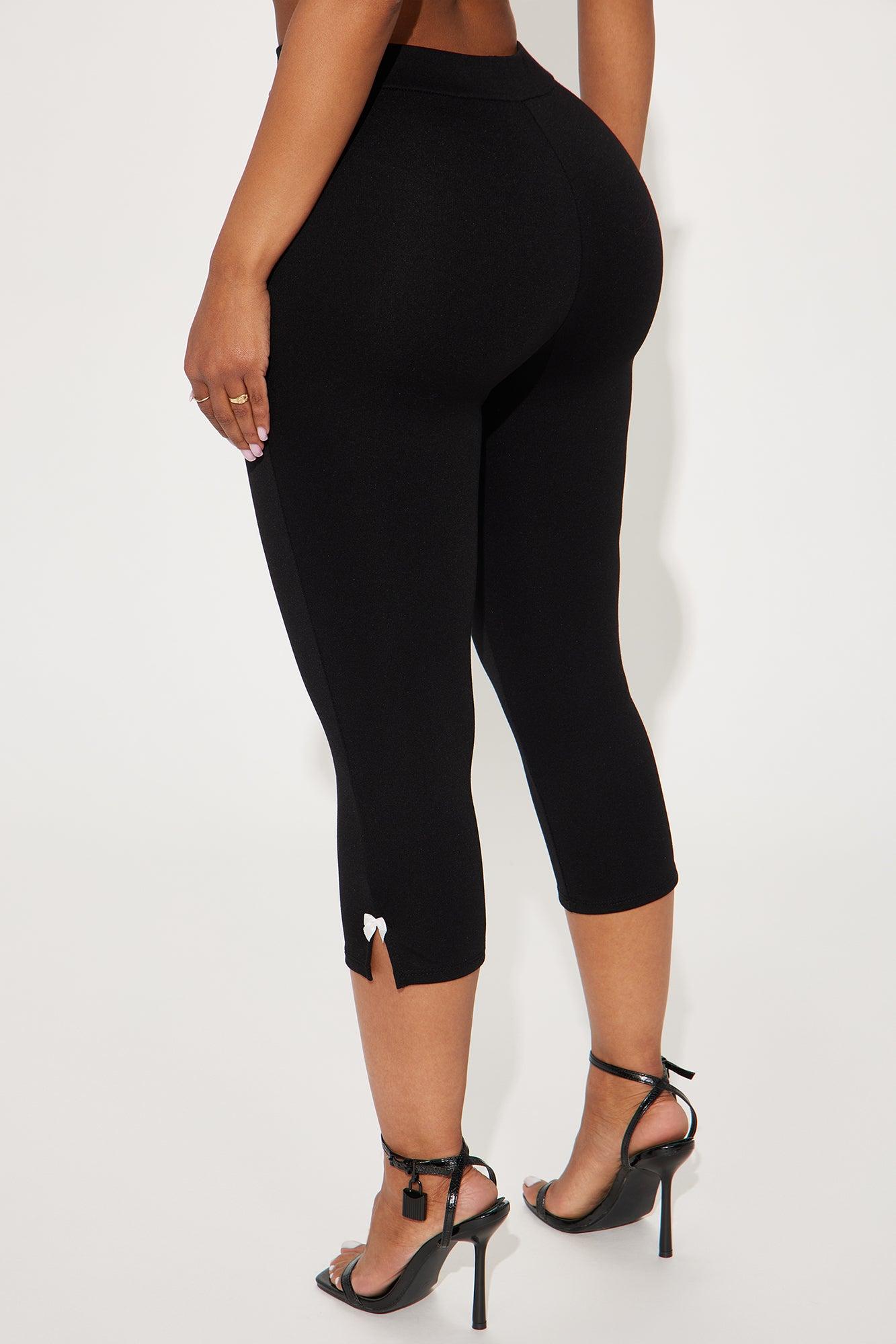 Take A Bow Capri Legging - Black Product Image