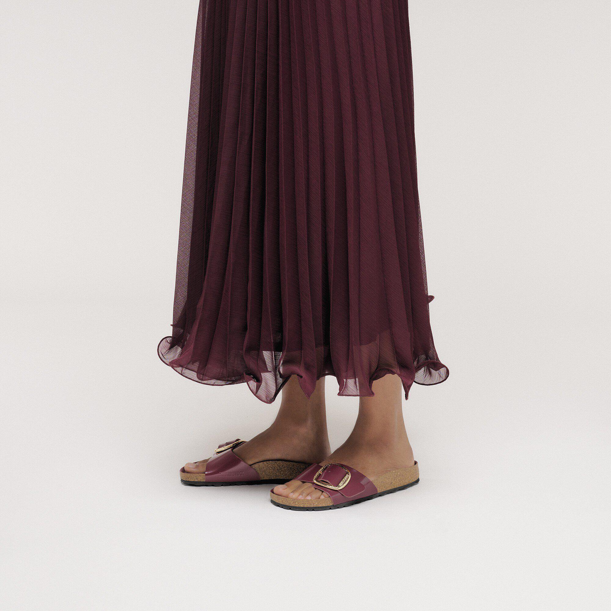 Madrid Big Buckle Natural Leather Patent Product Image