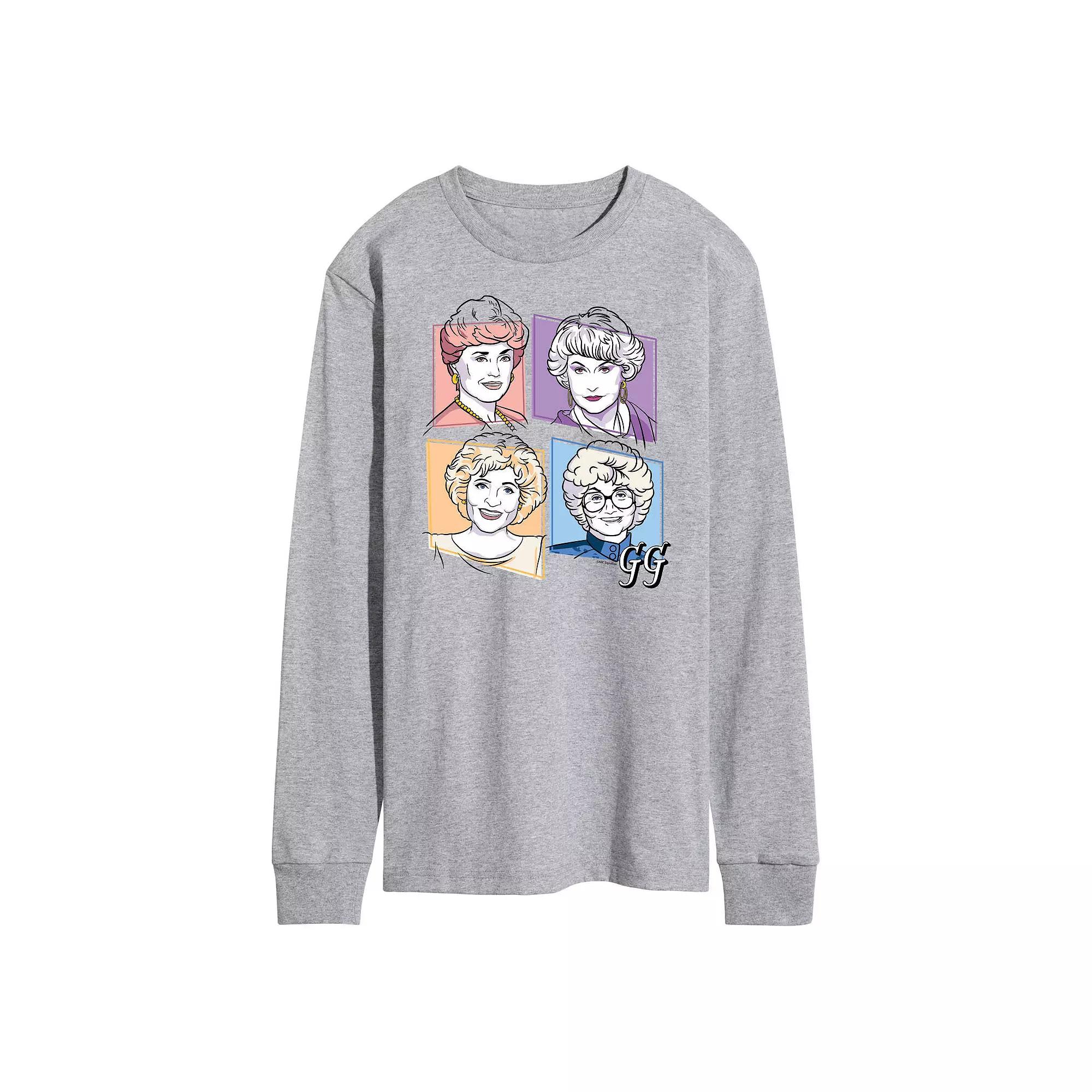 Men's Golden Girls Long Sleeve Tee,  Product Image