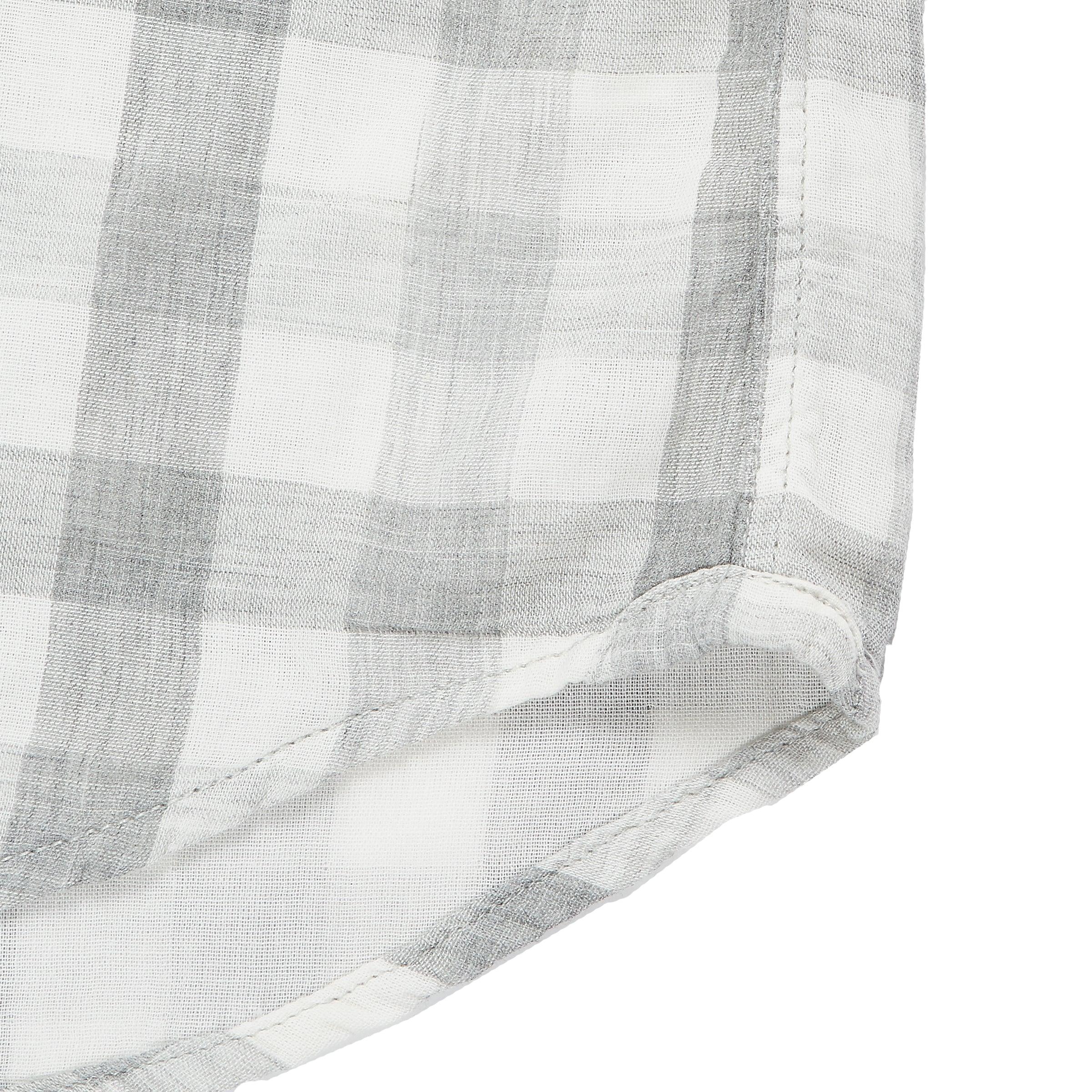 Durham Double Cloth Shirt - Heather Gray Gingham Product Image
