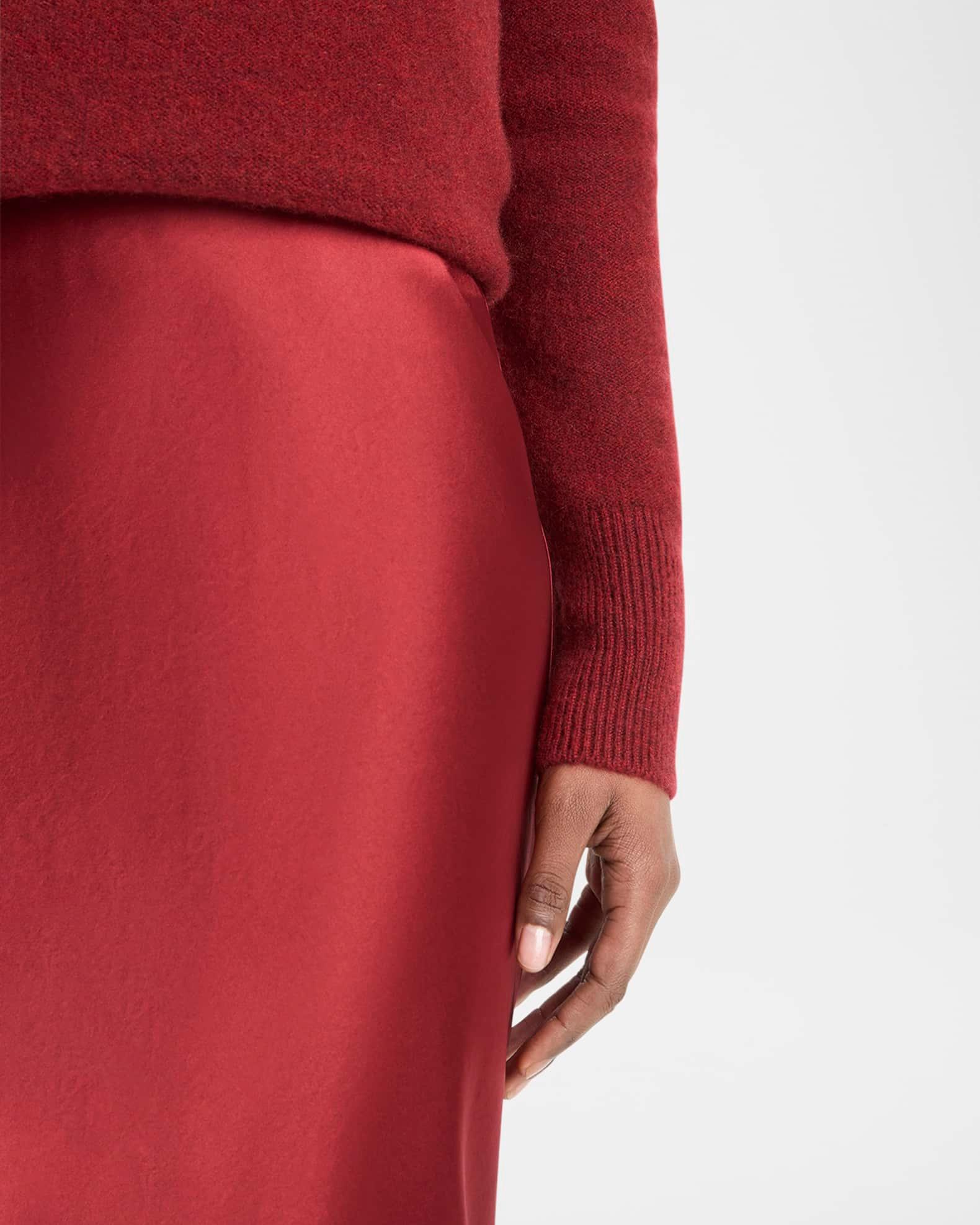 Satin Maxi Skirt Product Image