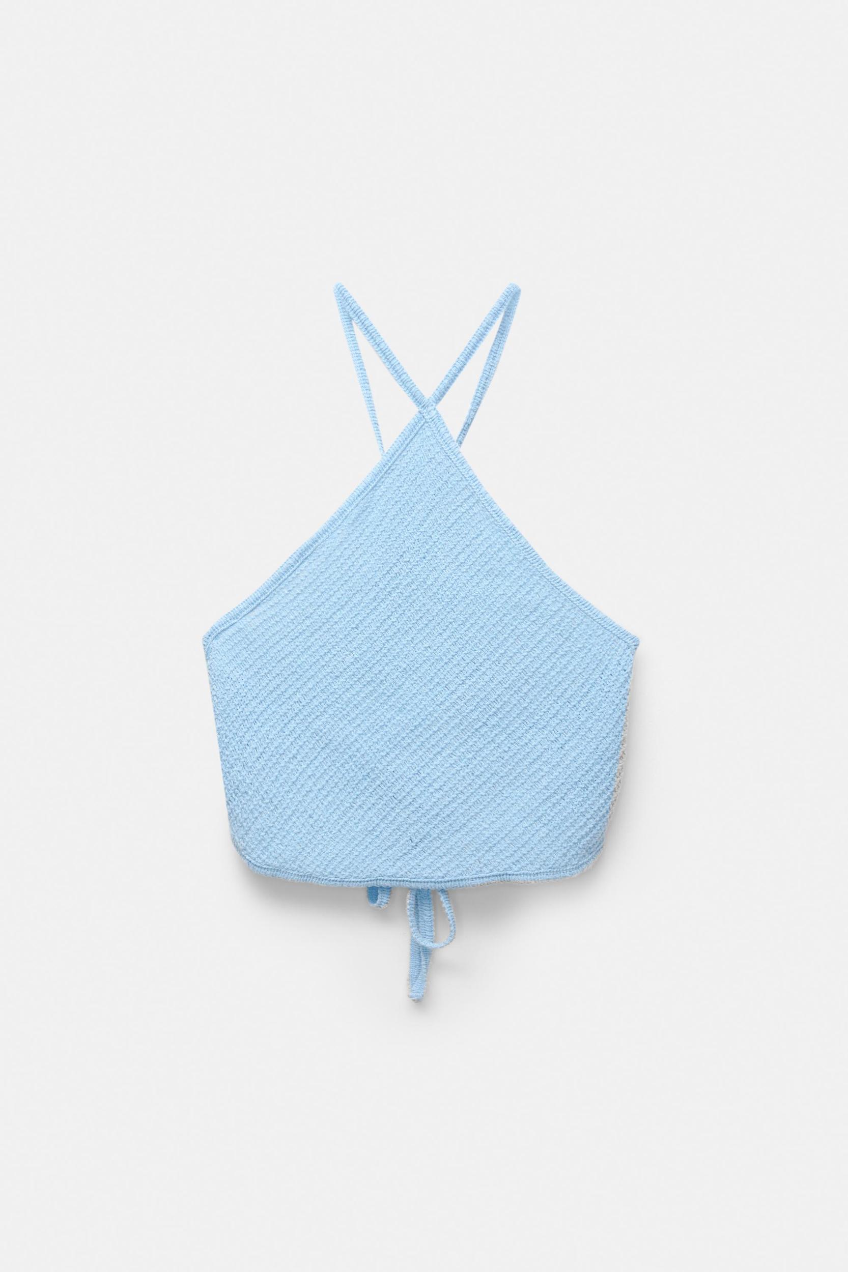 Knit halter top Product Image