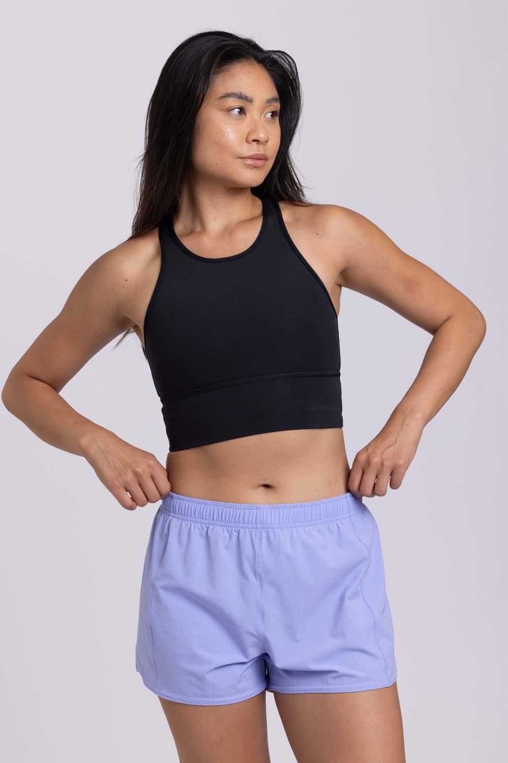 Janie 2.0 High Waisted Run Short - Lavender Female Product Image