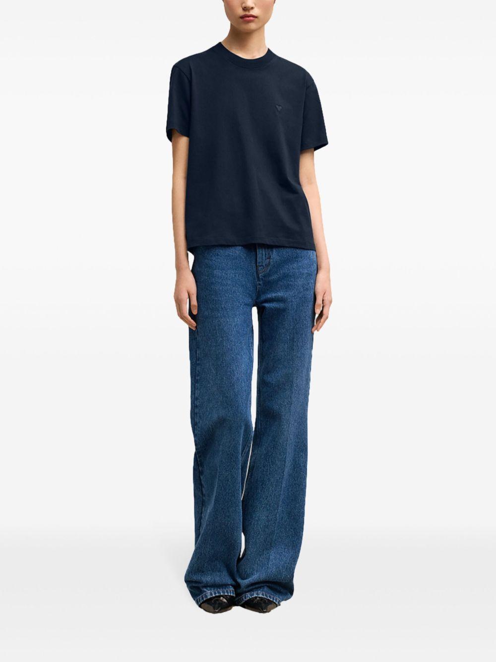 logo-embroidered T-shirt Product Image