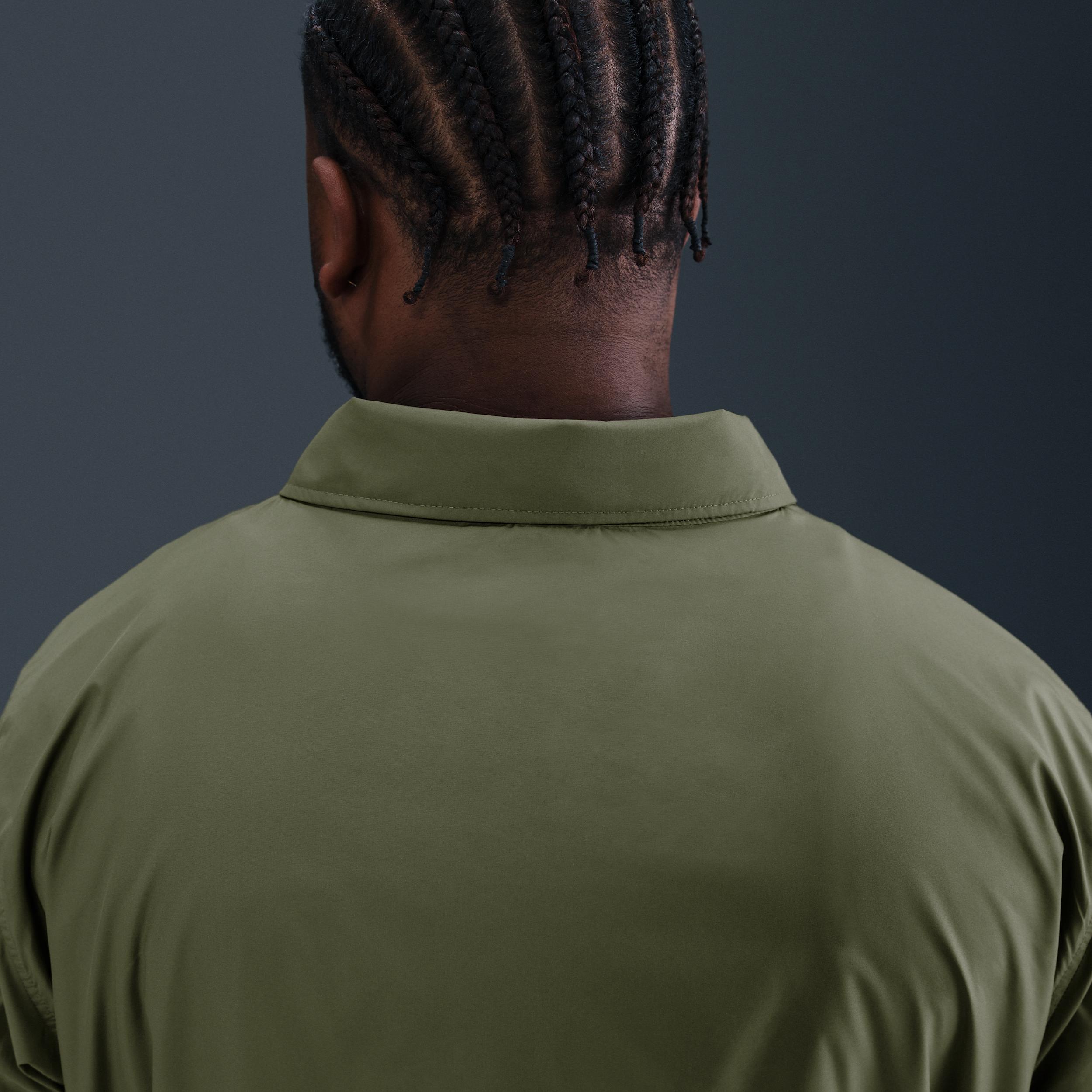 Nike Mens Club Coaches Jacket | FN3316-222 Product Image