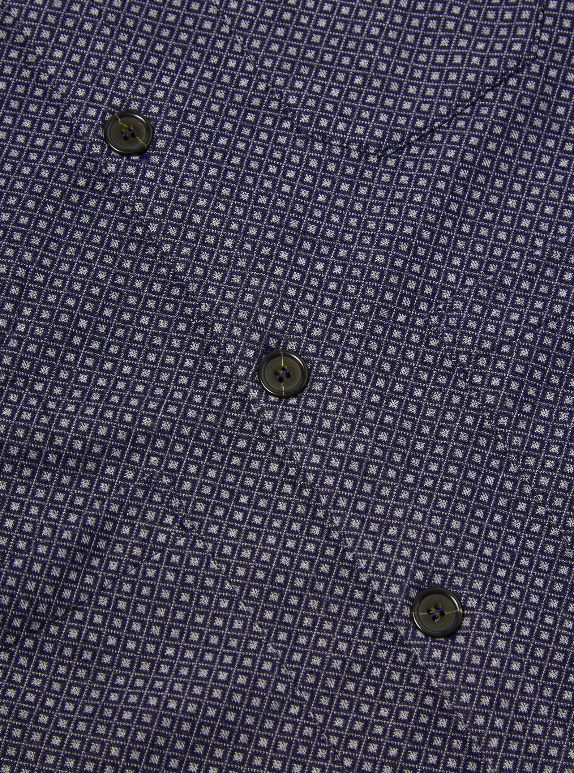 Navy Argyll Jersey Cardigan Product Image