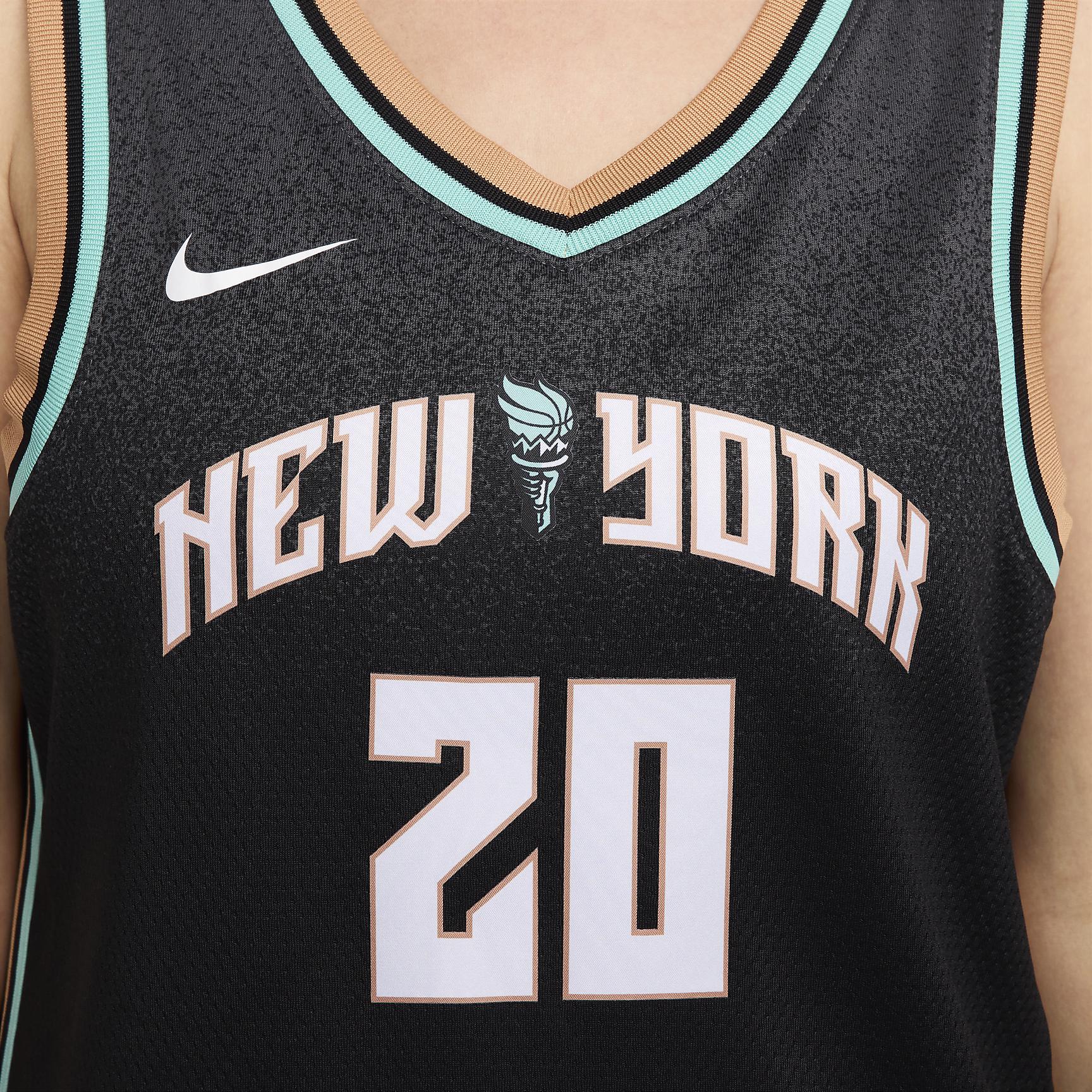 Sabrina Ionescu Liberty Explorer Edition Nike Womens Dri-FIT WNBA Victory Jersey | DJ4573-010 Product Image