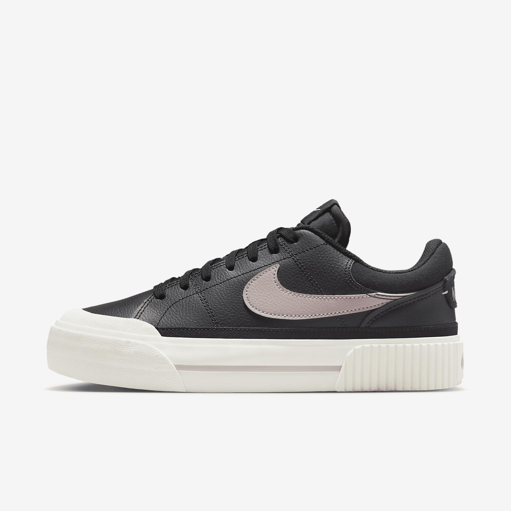 Nike Womens Court Legacy Lift Shoes | DM7590-002 Product Image