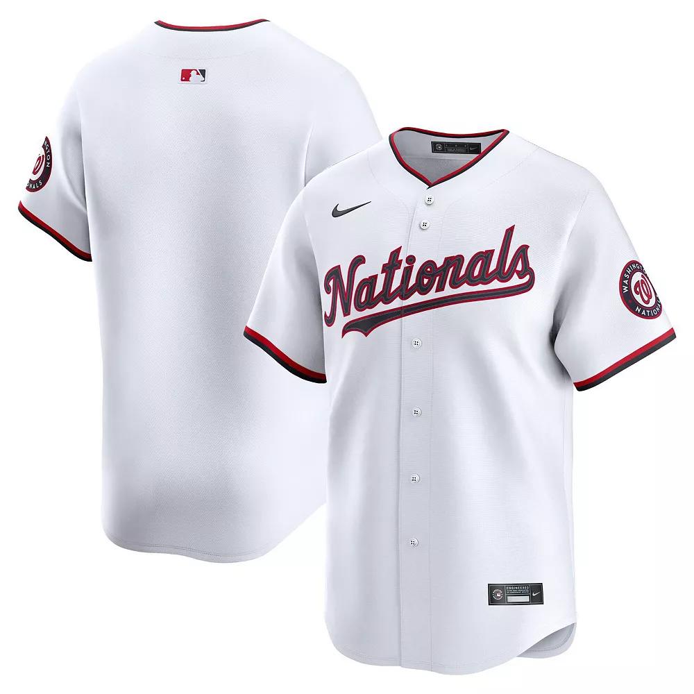 Men's Nike White Washington Nationals Home Limited Jersey, Size: 2XL Product Image