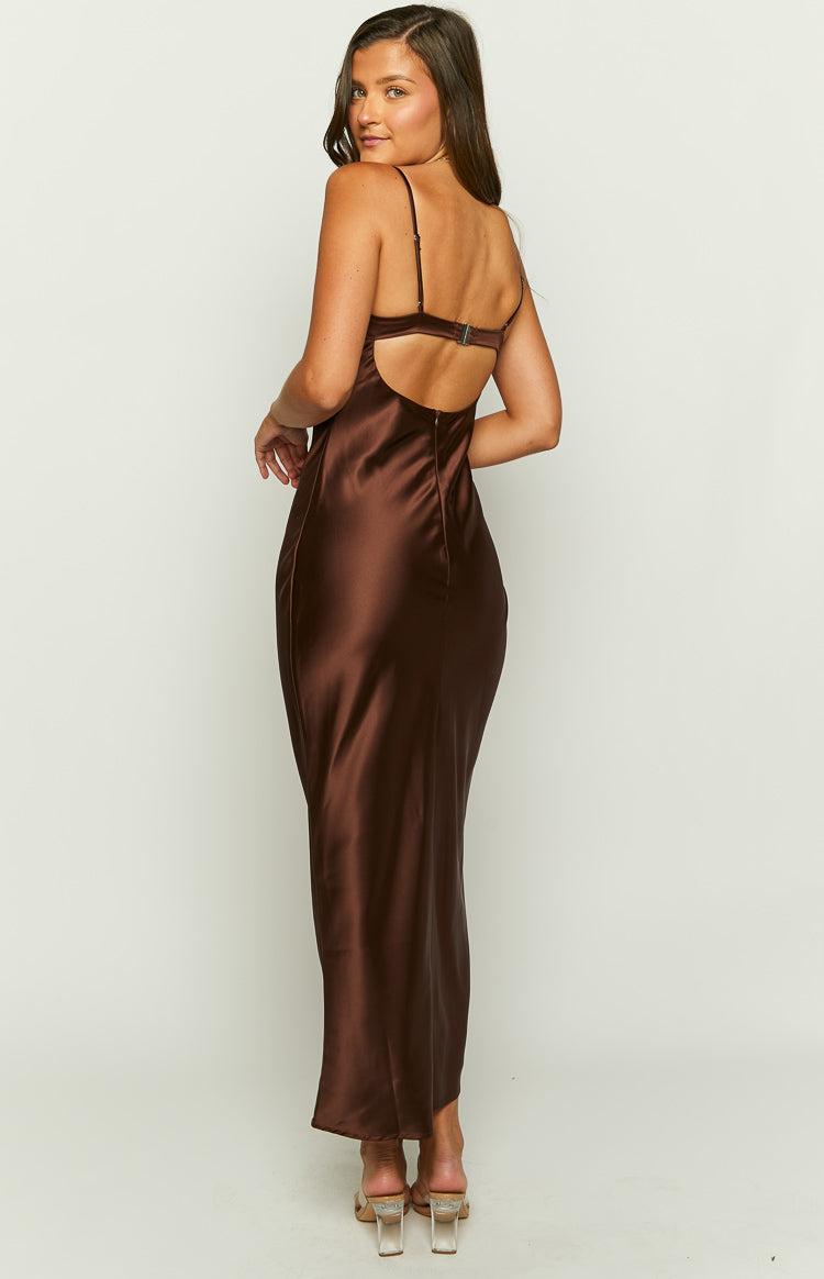 Scarlette Brown Maxi Dress Product Image