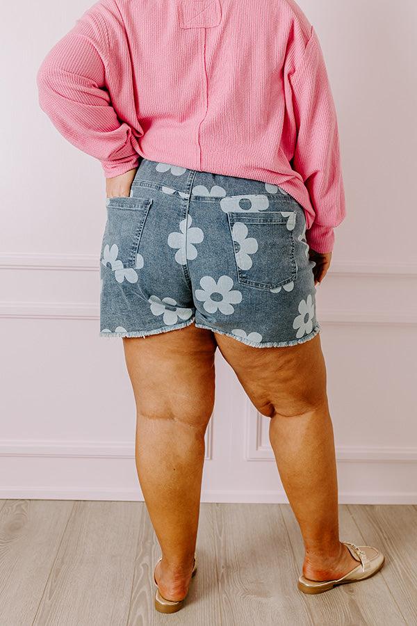 The Becca High Waist Shorts Curves Product Image