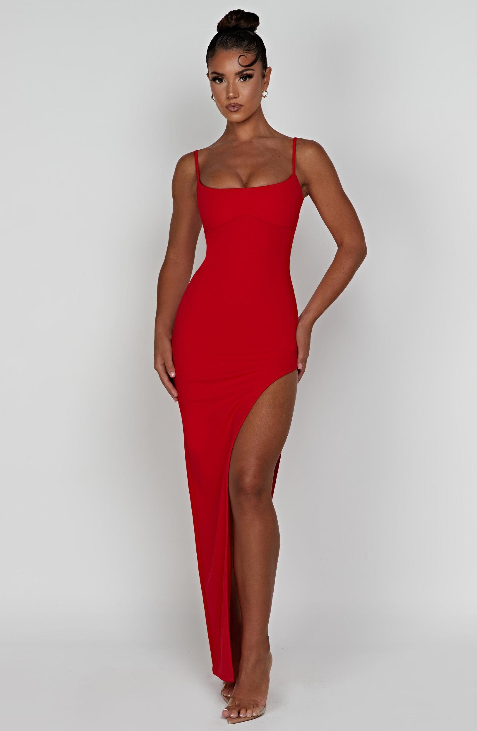 Tiarne Maxi Dress - Red Product Image