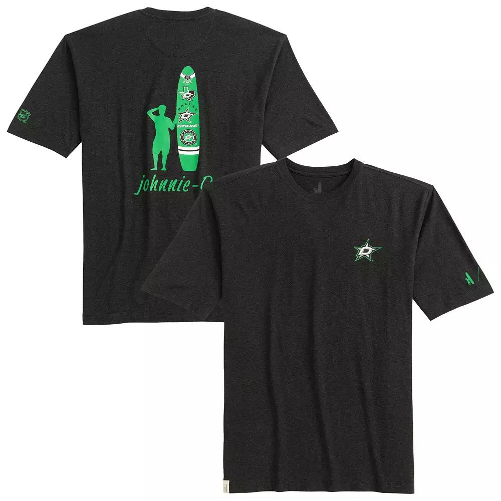 Men's johnnie-O Charcoal Dallas Stars Heathered Spencer T-Shirt,  Product Image