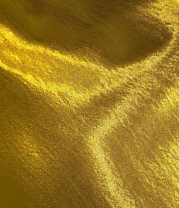 Antonio Melani Letty Drapey Satin Cowl Neck Tank Strap Sheath Slip Maxi Dress Product Image