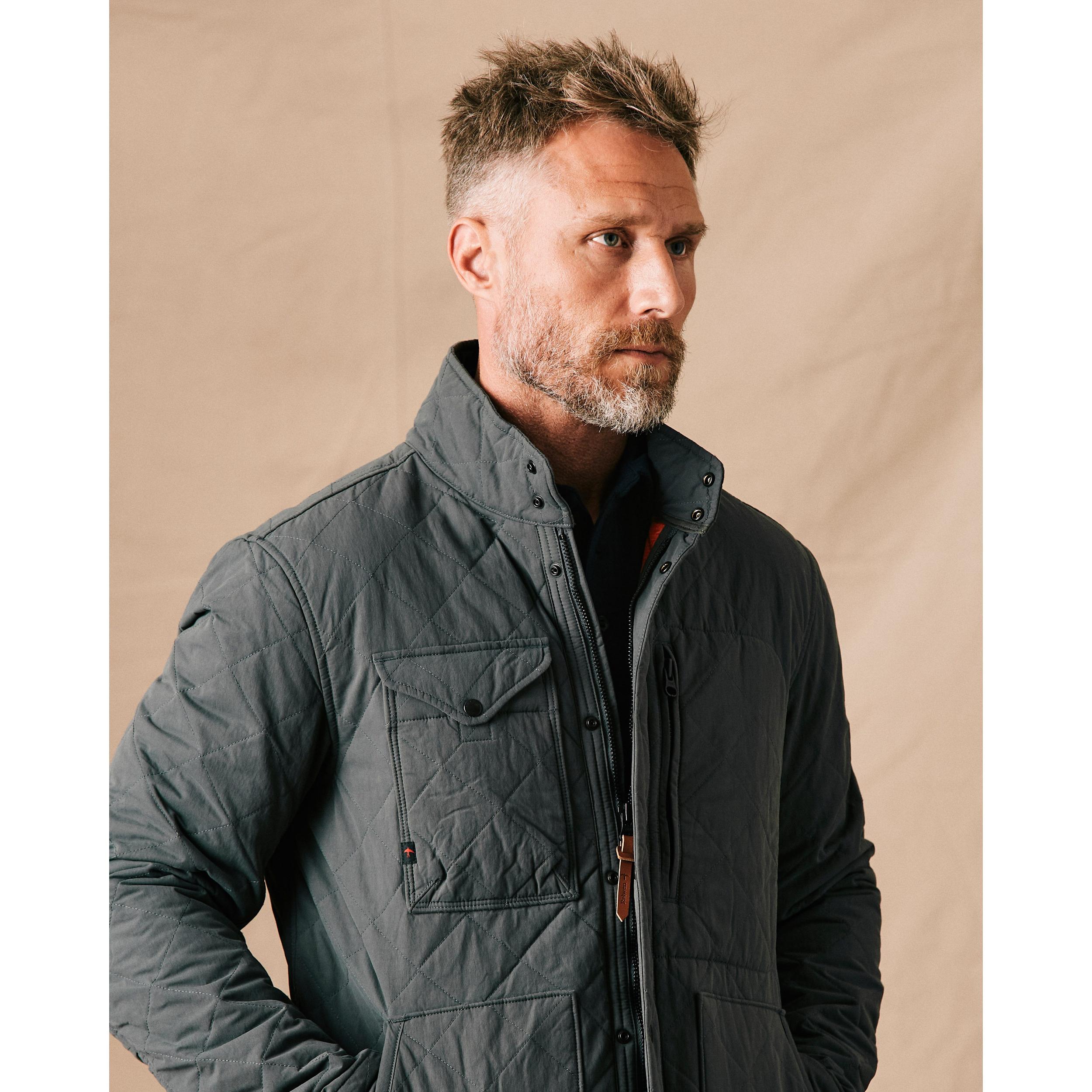 Quilted Insulated Tanker Jacket Product Image