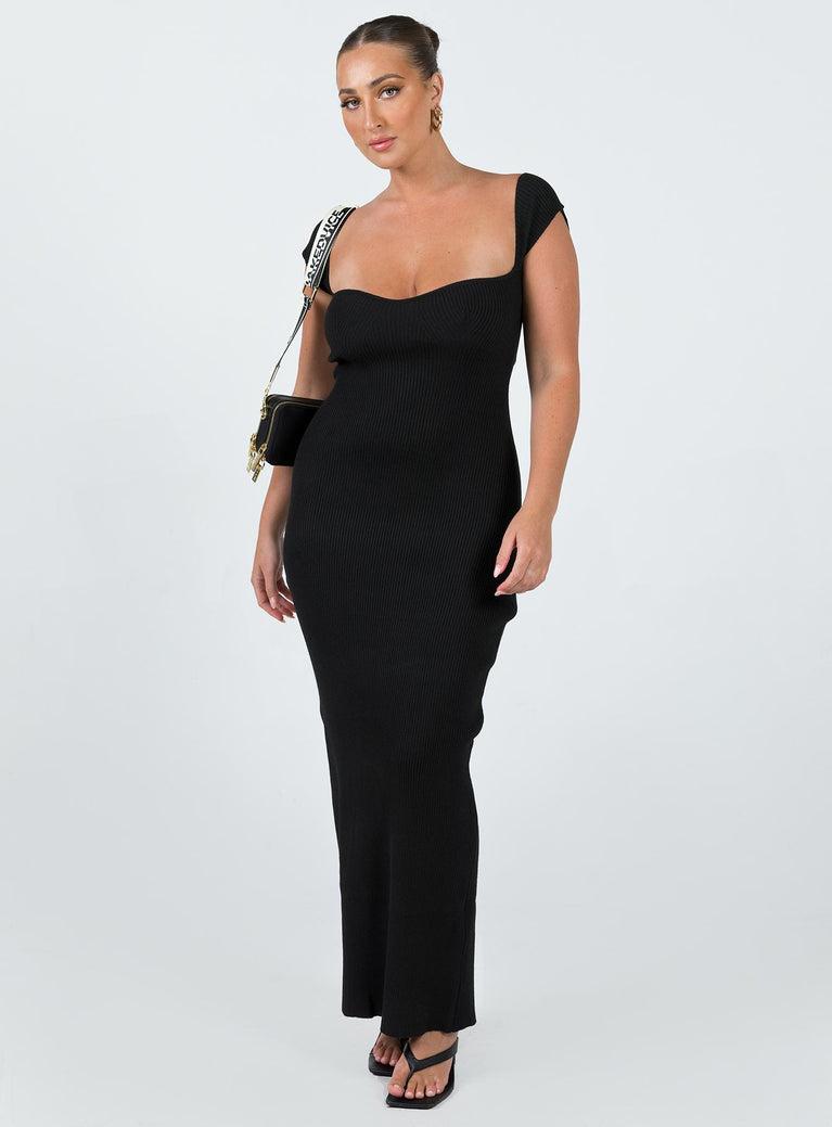 Larissa Maxi Dress Black Product Image