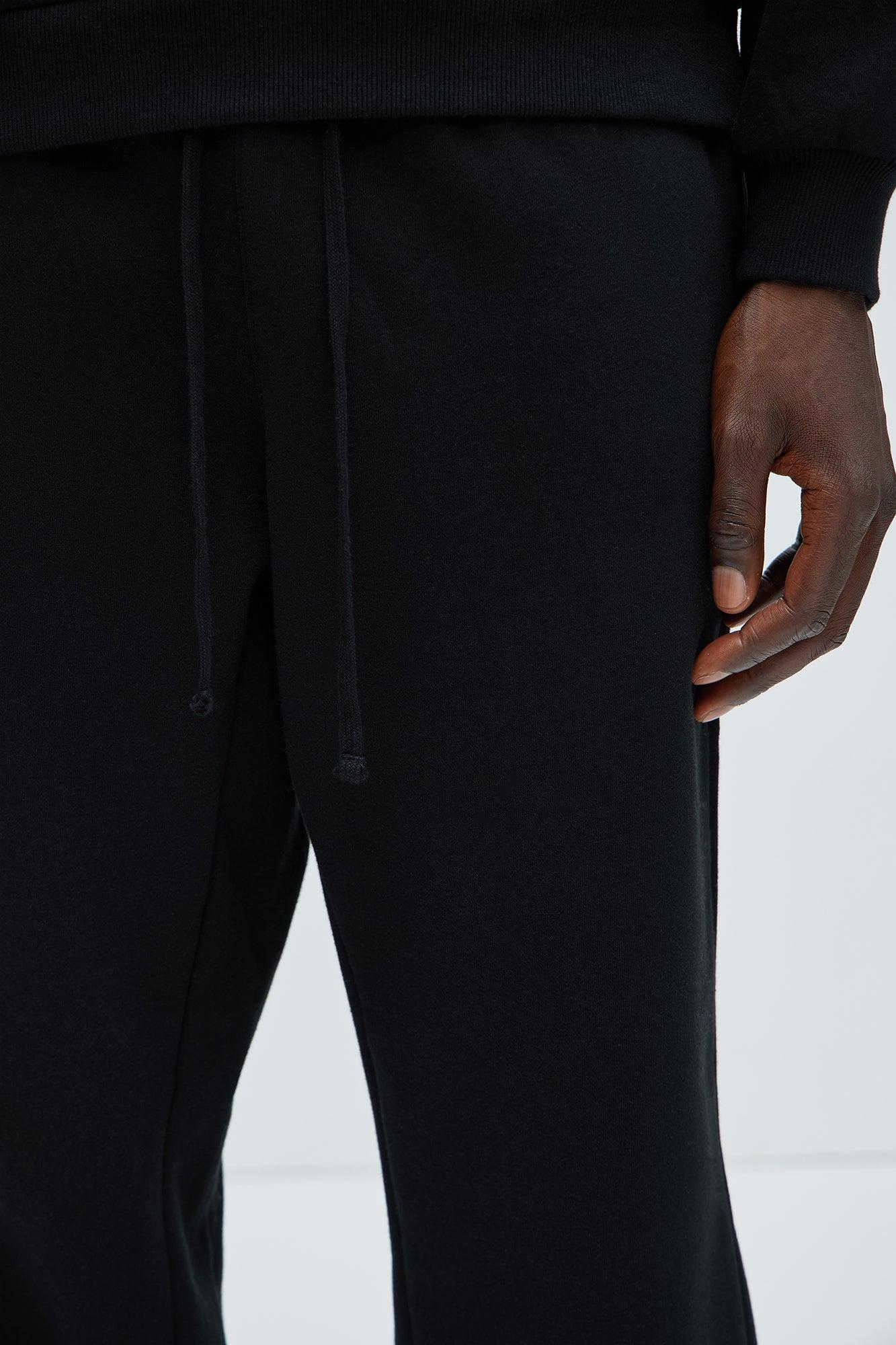 Tyson Relaxed Gusset Jogger - Black Product Image