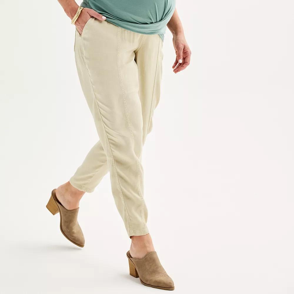 Maternity Sonoma Goods For Life® Under The Belly Pants, Women's,  Product Image