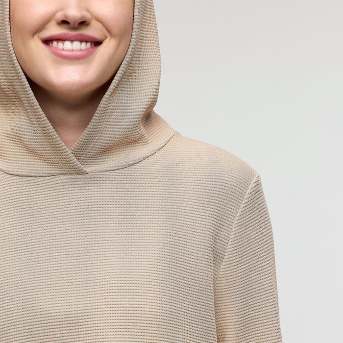Atajo Long-Sleeve Waffle Hoodie - Women's Product Image
