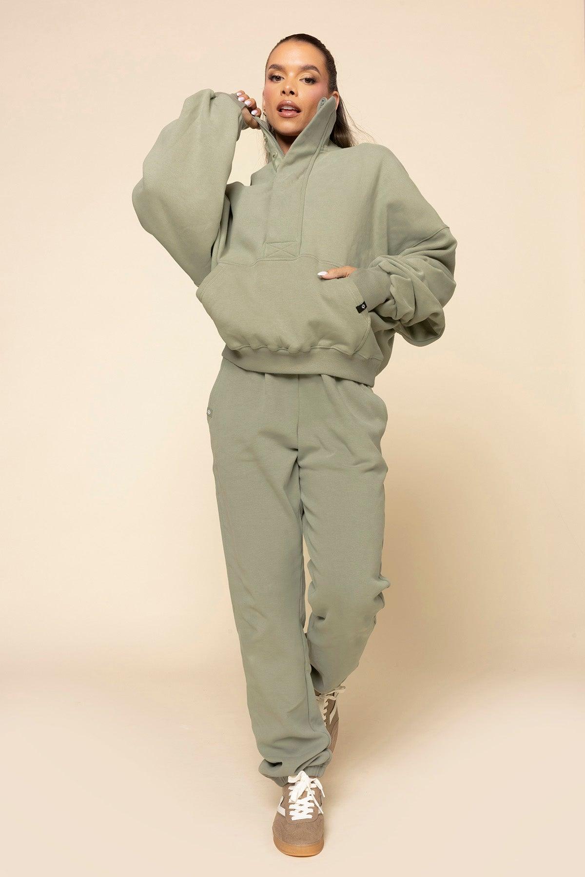 Ooey Gooey Sweatpant - Light Sage Product Image