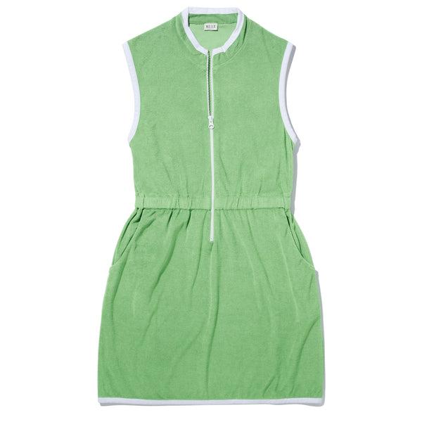 The Terry Dress - Avocado Female Product Image