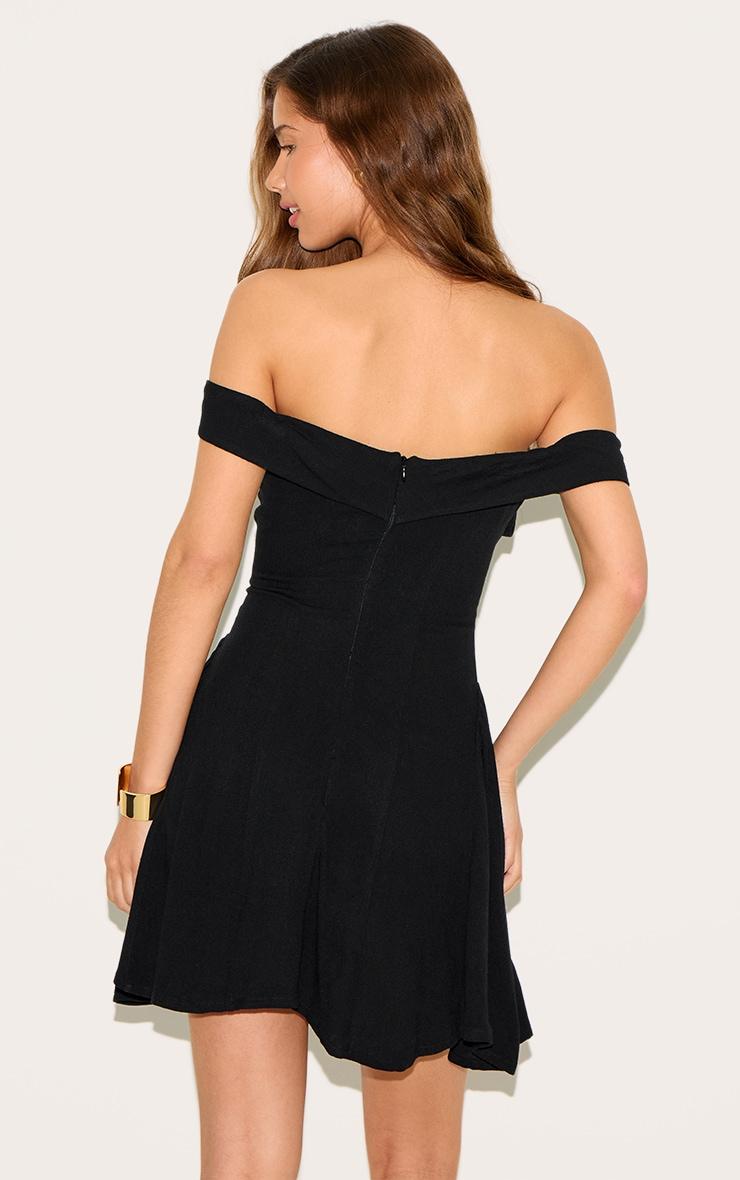  Black Bardot Shift Dress Product Image