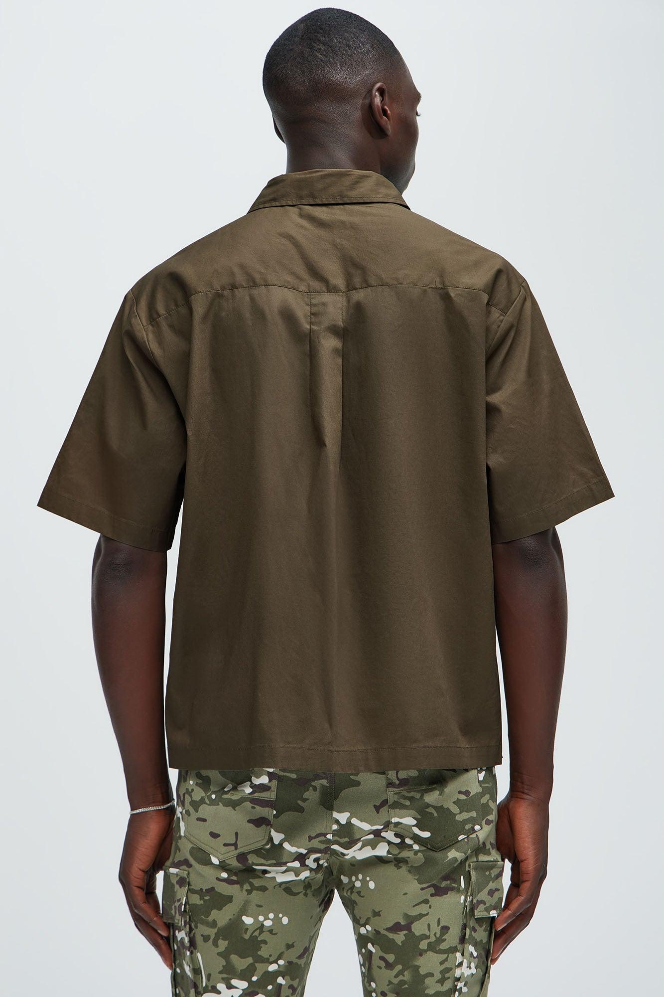 Vinton Shirt - Olive Product Image