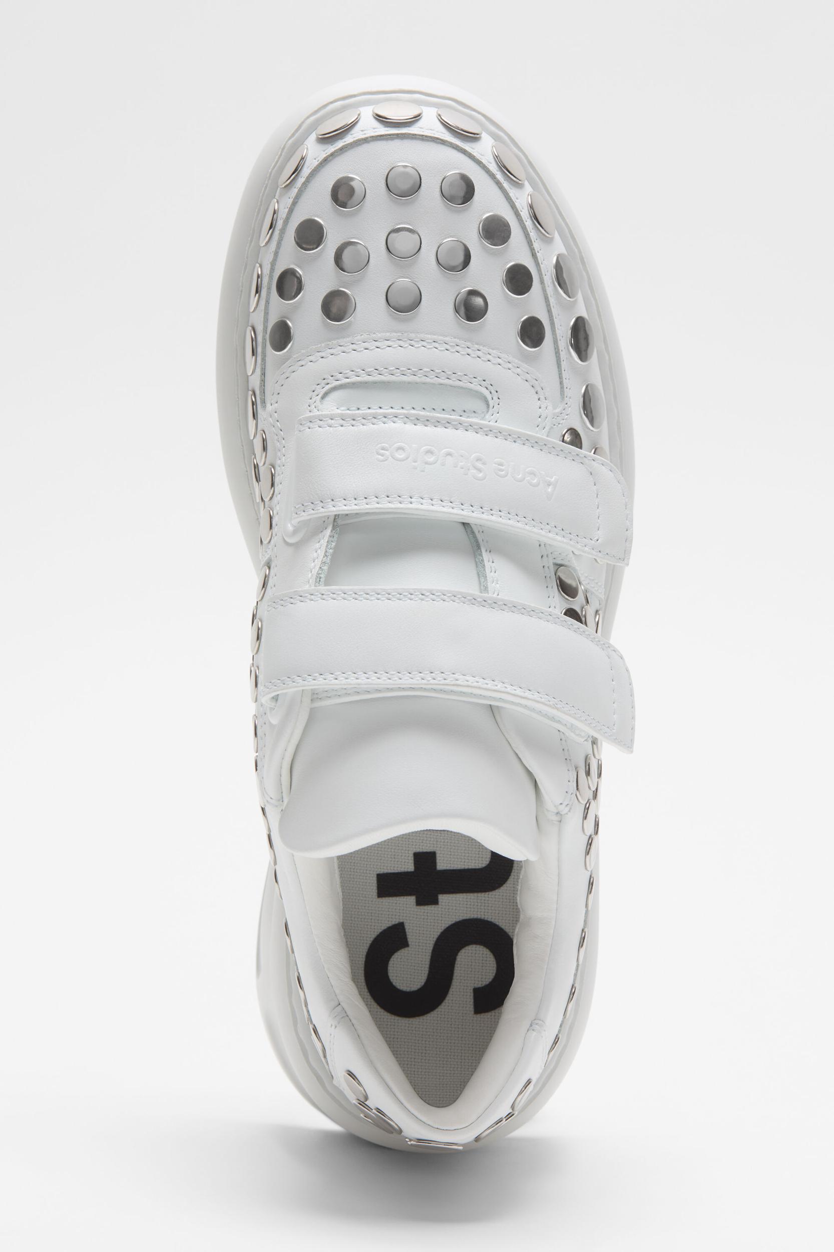 Velcro strap platform sneakers Product Image