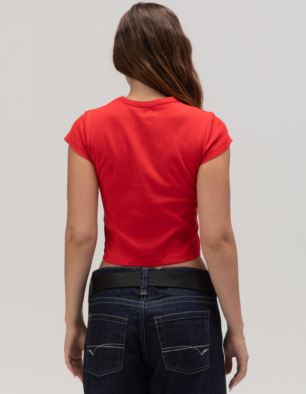 BDG Urban Outfitters First Rodeo Womens Tee - RED Product Image
