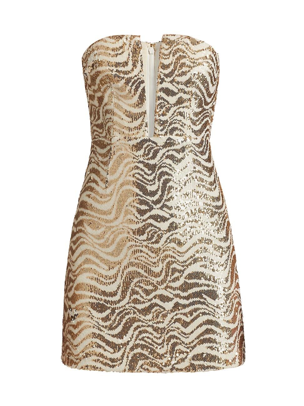 Womens Caitrin Strapless Minidress Product Image