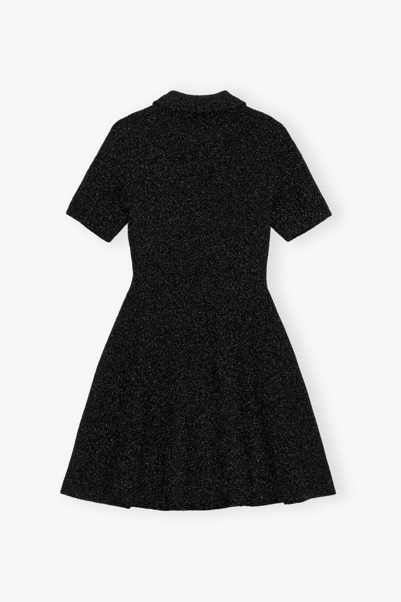Black Sparkle Mini Dress Product Image