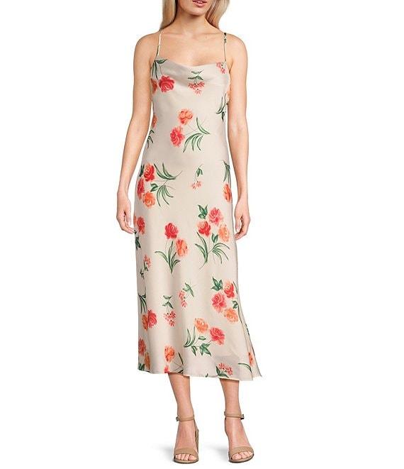 GB Floral Slip Long Maxi Dress Product Image