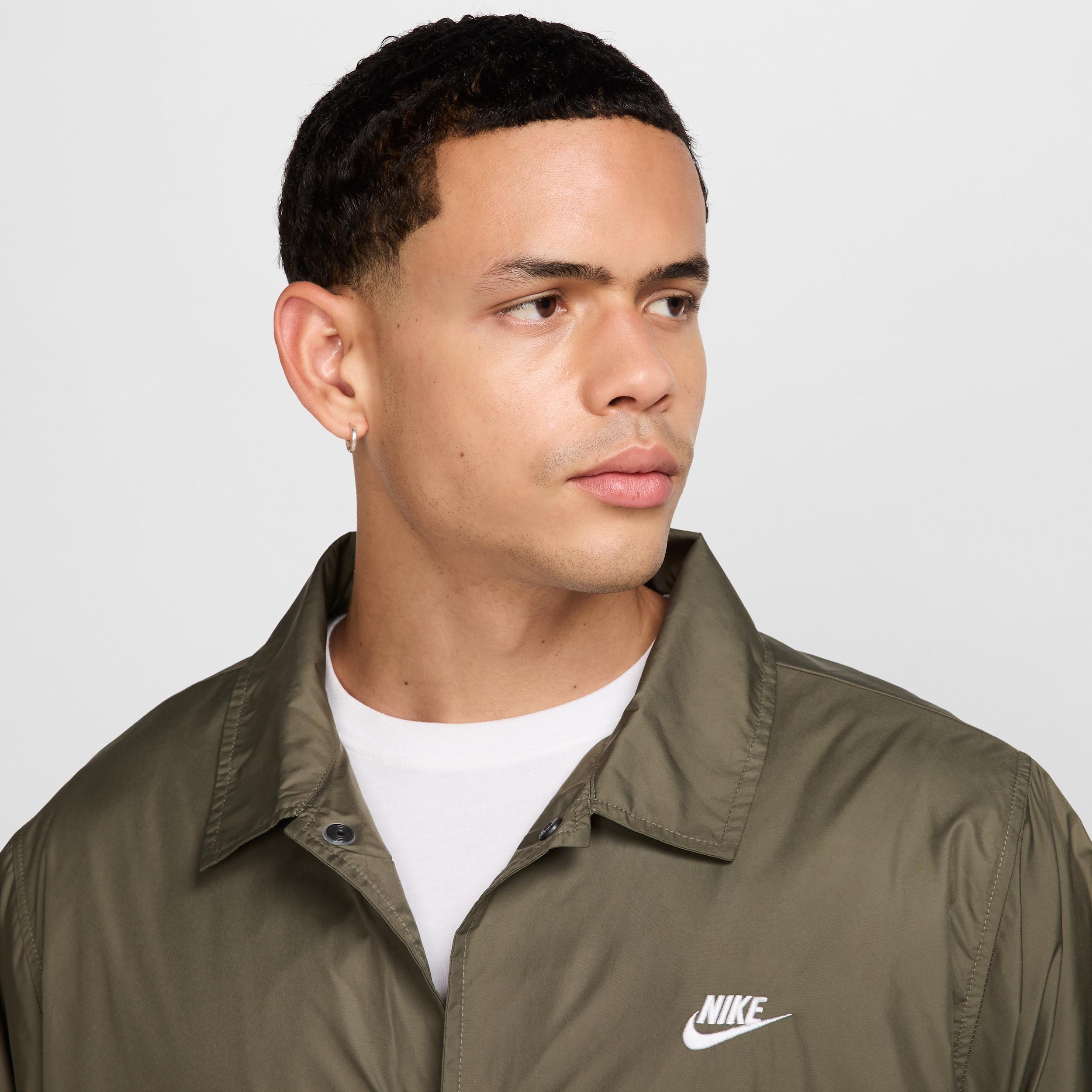 Nike Mens Club Coaches Jacket | FN3316-222 Product Image