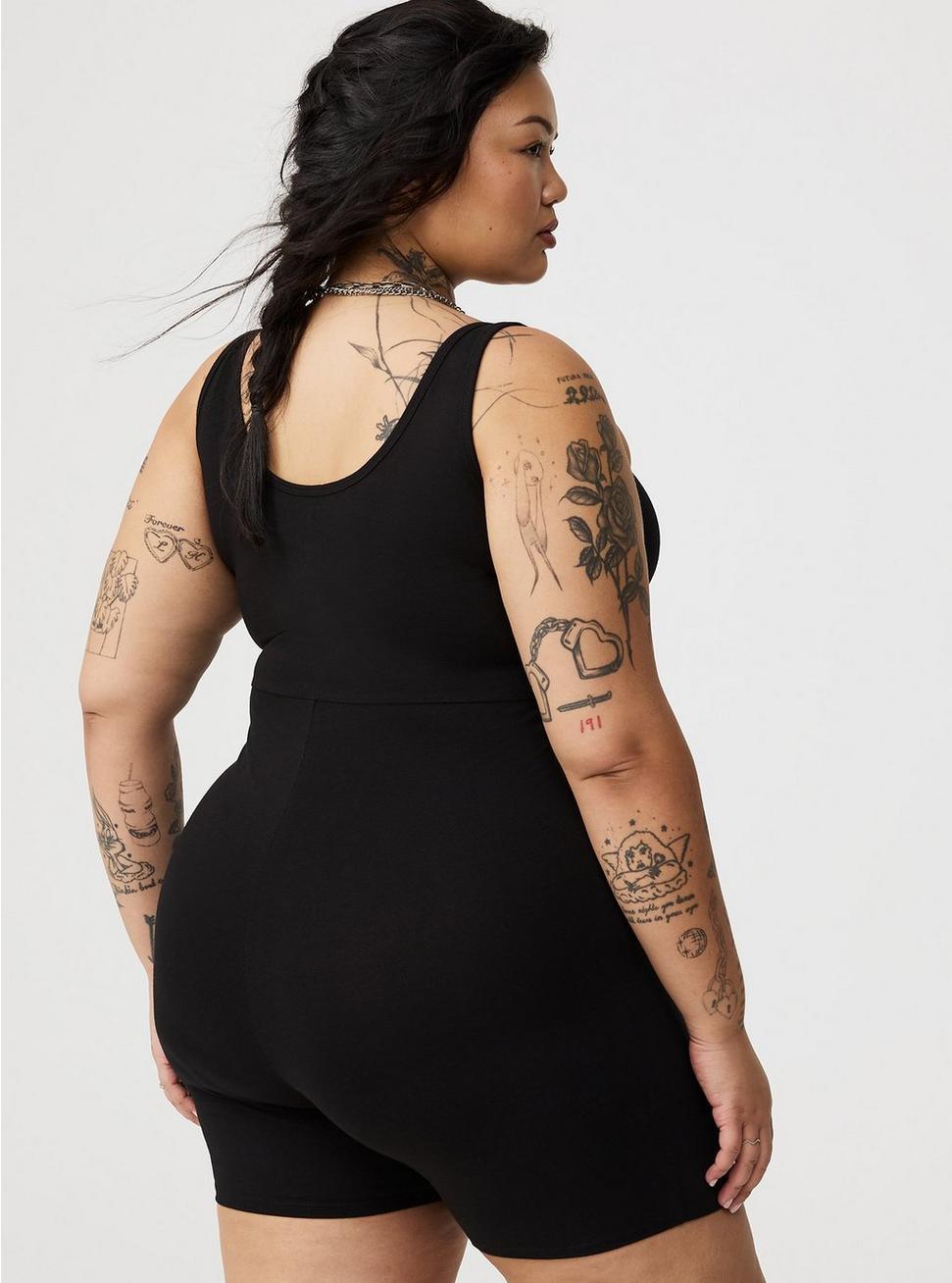 Scoop-Neck Tank One-Piece Product Image