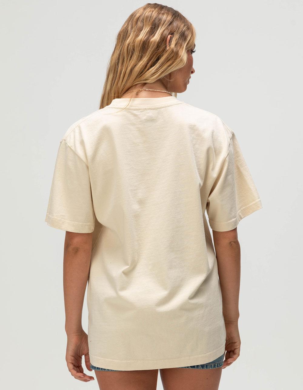 HOMEWURK Sweetheart Womens Boyfriend Tee - CREAM Product Image